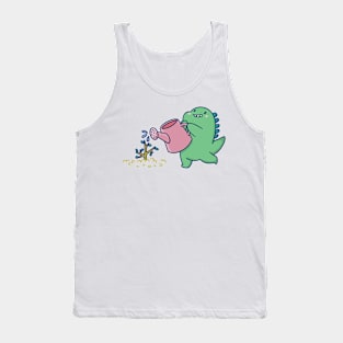 Dinosaur gardening Tank Top